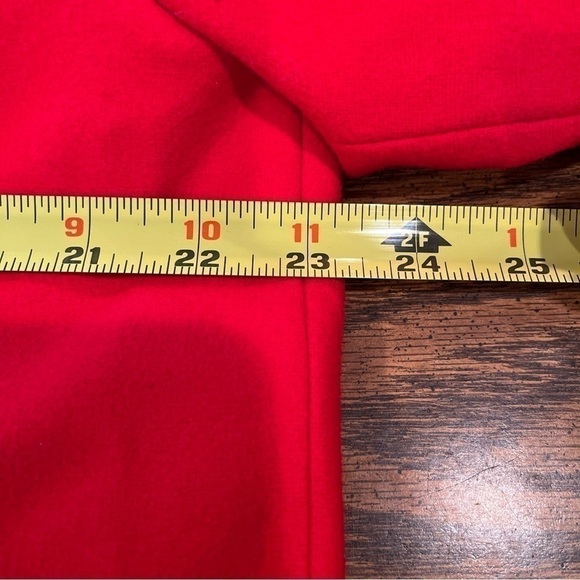 Vintage Pendleton Woolen Mills Jacket Wool Made In USA Red Duffle Large - Picture 16 of 16